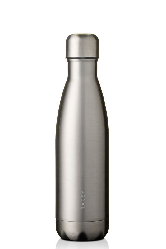 Butelka Termiczna Silver Steel (Pojemność: 1000 ml - Grawer poziomy: MAJA (15,50 zł))
