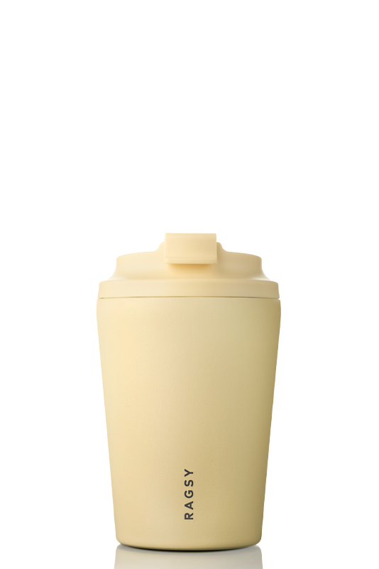 Kubek Termiczny Simply Cup Ceramic - Butter Yellow (Pojemność: 340 ml)